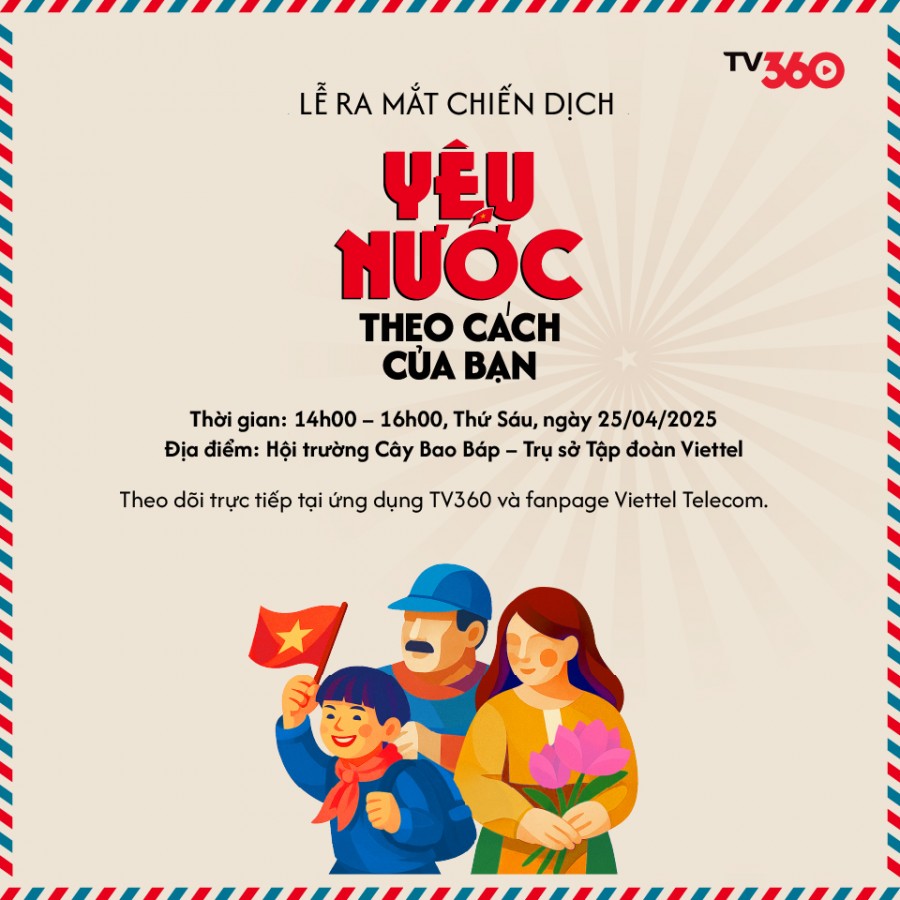 Sự kiện đặc biệt này là nơi hội tụ những câu chuyện yêu nước chân thực, những ý tưởng sáng tạo và cảm hứng sâu sắc từ cộng đồng.